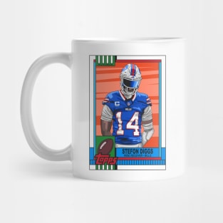 Diggs 90's Football Card Mug